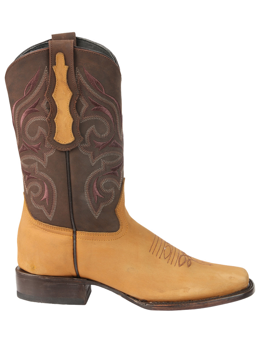 El General Men's Rodeo Boots - Papaya 45526