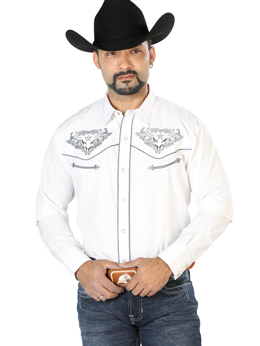 The Lord of the Skies Embroidery Shirt White/Gray 126677