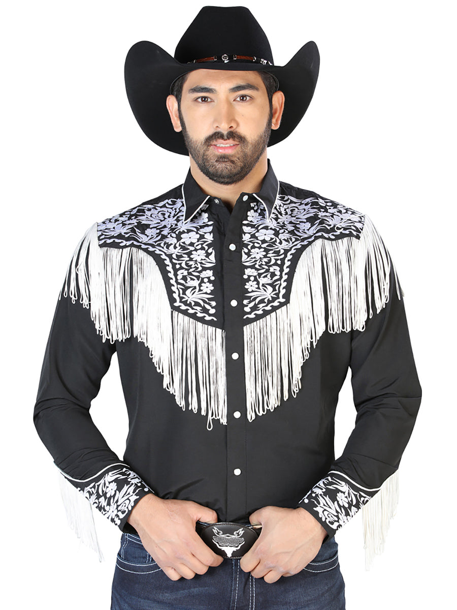 The Lord of the Skies Embroidery Shirt Black/White 126707