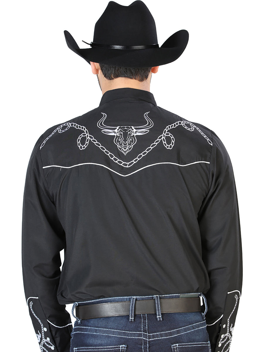 The Lord of the Skies Embroidery Shirt Black/White 126711