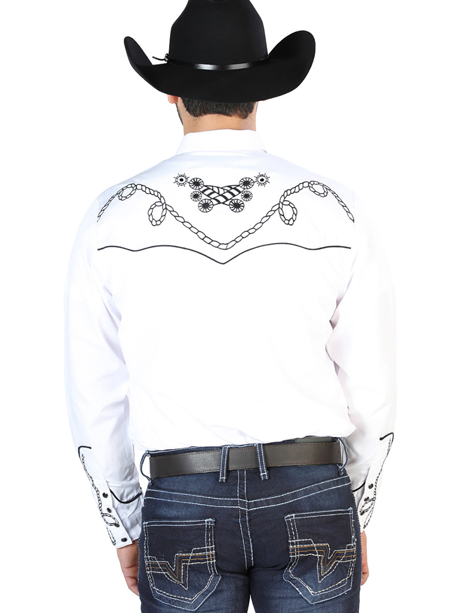 The Lord of the Skies Embroidery Shirt Whie/Black 126718