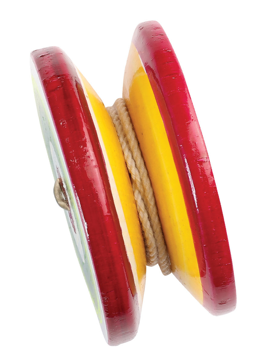 Mexican Artisanal Toy YoYo Wood Multicolor 602411